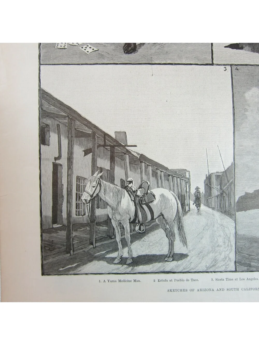 Antique 1888 Print 